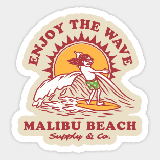 Enjoy The Wave Sticker